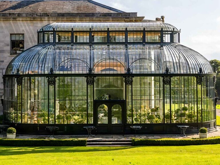 Serre Victoria en Verre, Serre Jardin en Acier, Véranda Luxe Rétro